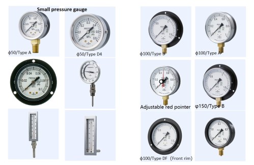 Đồng hồ áp suất và nhiệt độ